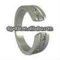 (WS1502) 2011Fashion acier inoxydable 316L Pierres Bague